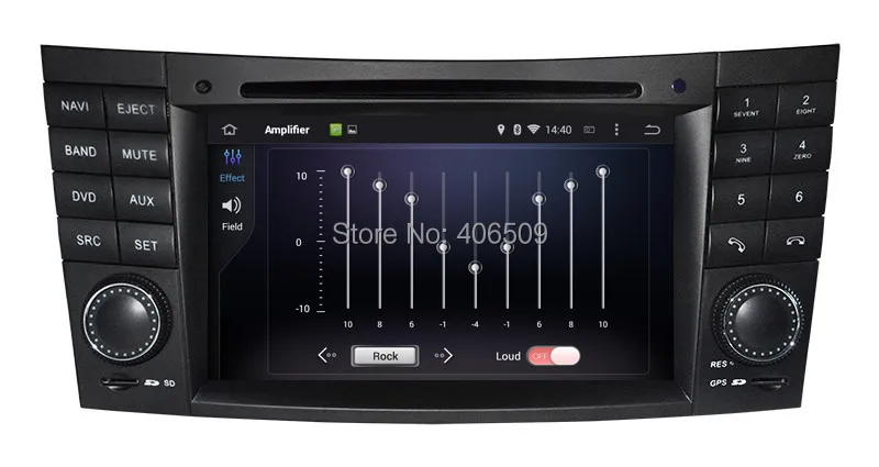 Top Android 8.0 Car DVD Player for Mercedes Benz CLS W219 CLS350 CLS500 CLS55 CLK W209 with GPS Navigation Radio BT USB 4Core 4G+32G 3