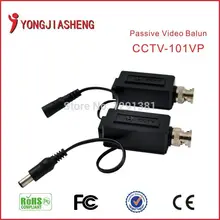 Twisted Video Balun Passive Transceivers CCTV DVR camera BNC Security Video Balun up to 600m