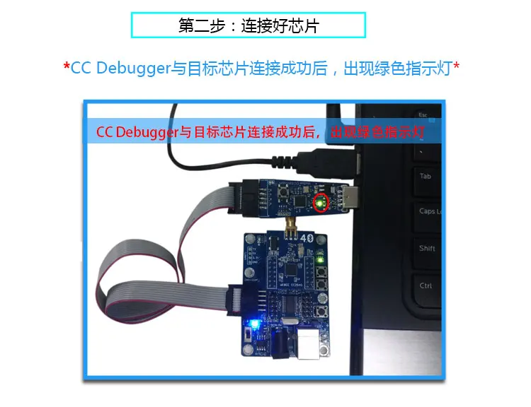 Bluetooth ZigBee эмулятор cc отладчик 2530/2540/ti 2541 cc чипы серии для загрузки