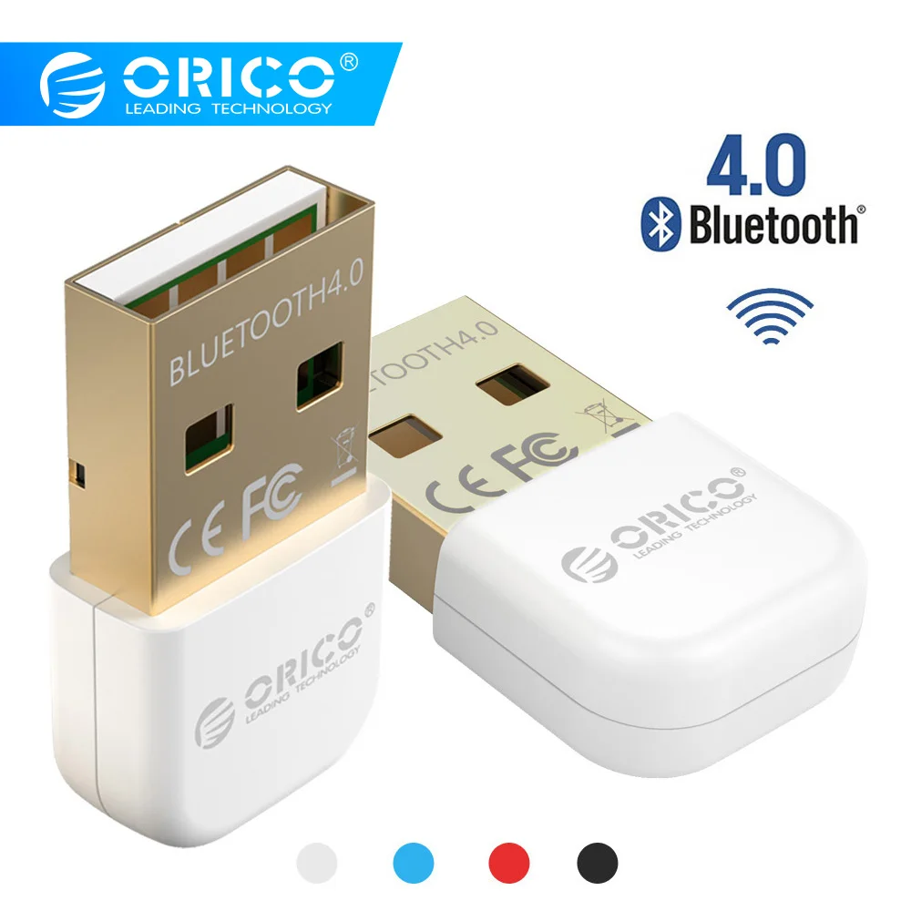 ORICO BTA-403 Mini Bluetooth 4.0 адаптер для вашего телефона и Планшеты-белый - изображение