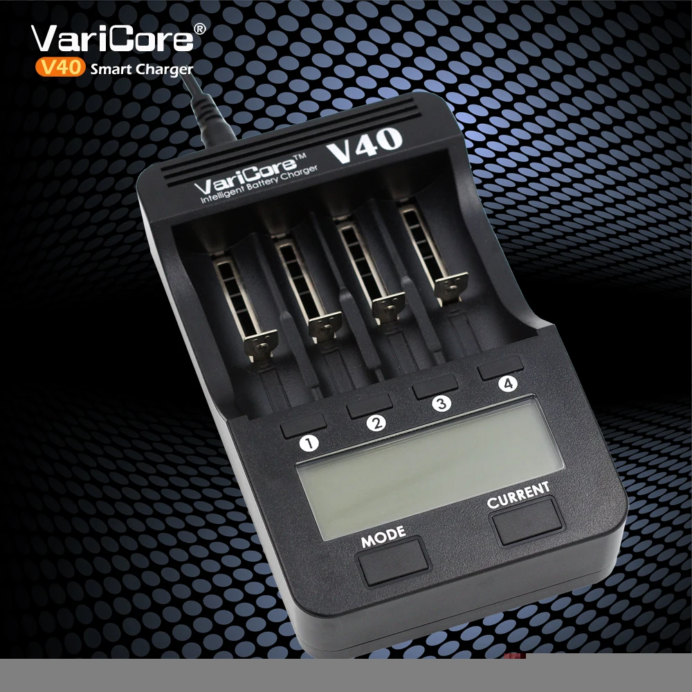 Новый VariCore V40 3 7 B 26650 18350 16340 18650 18500 25500 10440 17500 nik 1 2 AA AAA напряжение на выходе 5 в