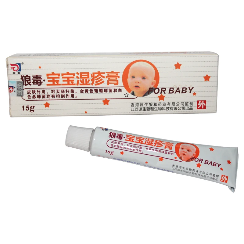 Stellera chamaejasme baby eczema cream cream infant allergic children