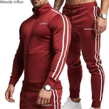 Men Fashion Long Sleeve Hoodies+Pants Set Male Tracksuit Outdoors Suit Men's Gyms Set Casual Sportswear Suit Men Fashion Long Sleeve Hoodies+Pants Set Male Tracksuit Outdoors Suit Men's Gyms Set Casual Sportswear Suit