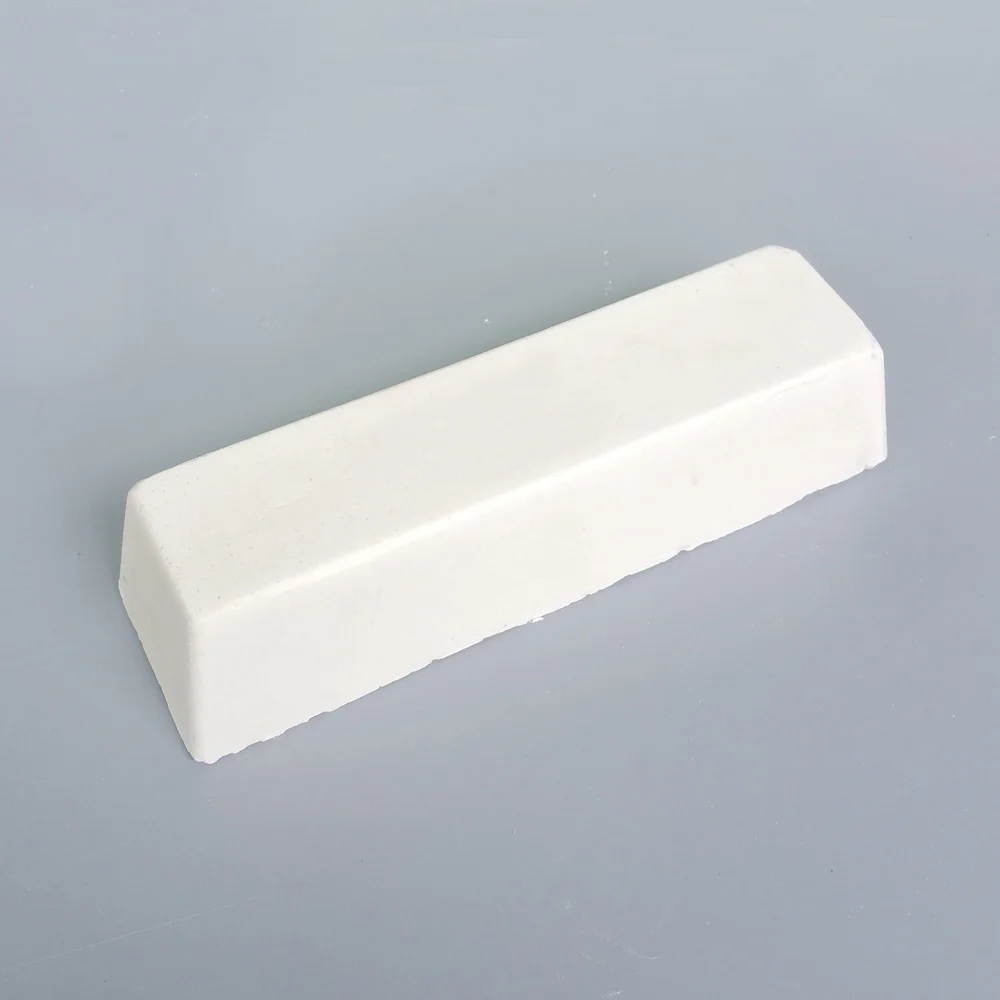 750g /piece White Polishing Wax Paste for Metal Jewelry Stainless Steel Polishing Working with Polishing Buffing Wheel