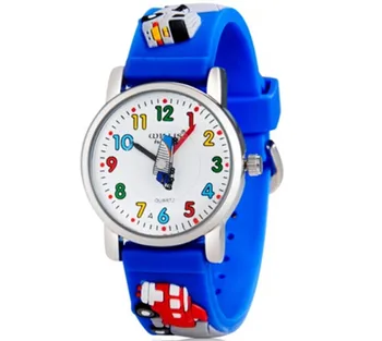 

Little Boys Girls Children Wrist Kids Watches,Cartoon 3D Truck Design Analog Band