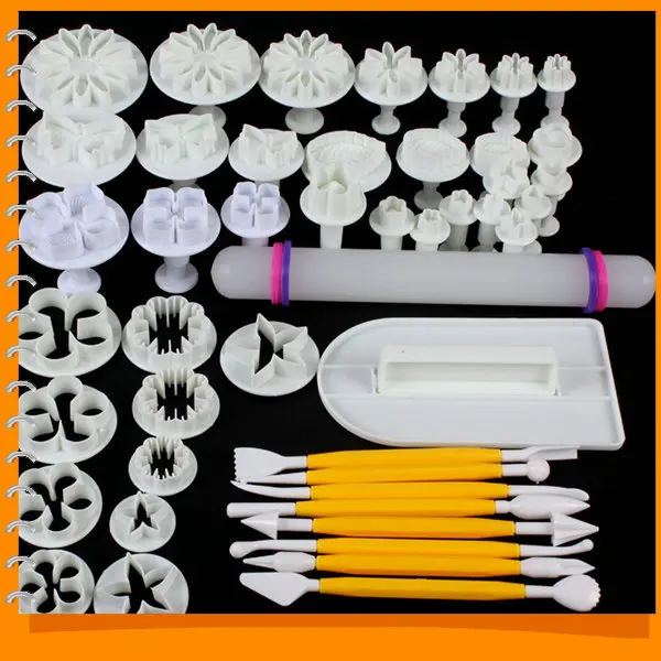 Aliexpress.com : Buy 14 Sets 46pcs Delicious Fondant Cake ...