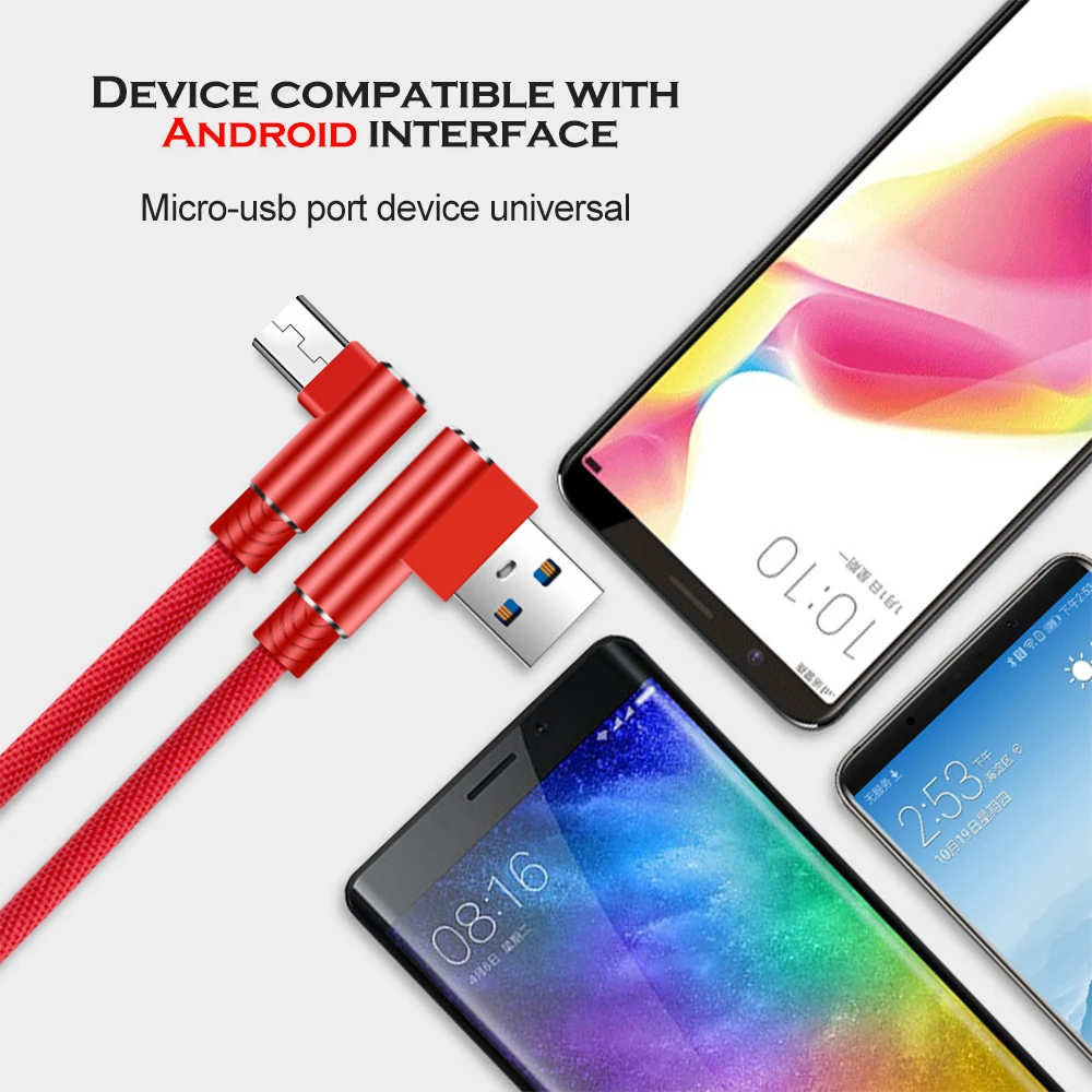 Кабель Micro USB для быстрой зарядки для Xiaomi huawei Redmi Note 5 Pro Android Мобильный кабель передачи данных телефона для samsung S7 Micro зарядное устройство