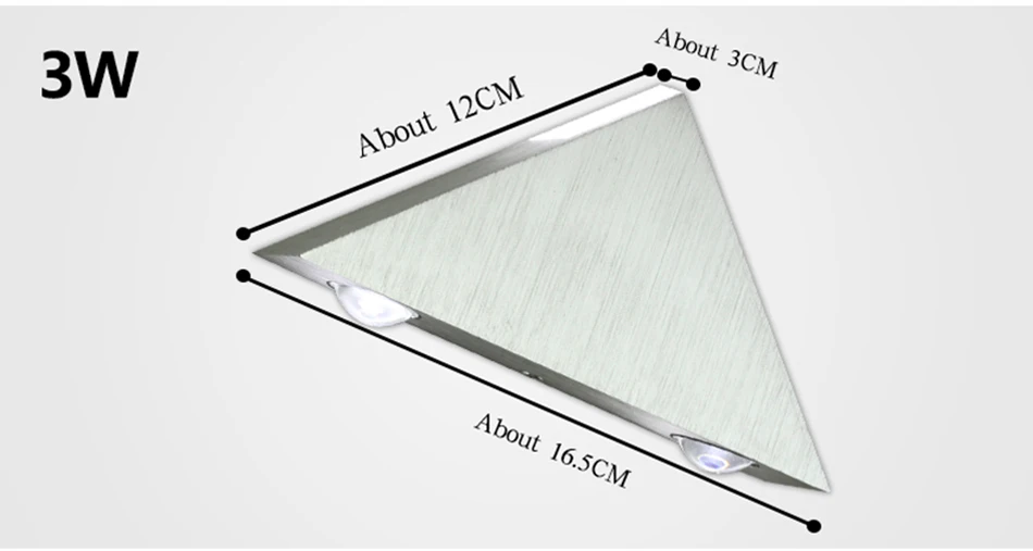 JJD LED Lampa ścienna Nowoczesna sconce schody oprawy oświetleniowej salon sypialnia łóżko łóżkowy oświetlenie wewnętrzne Strona główna korytarz Loft Silver -