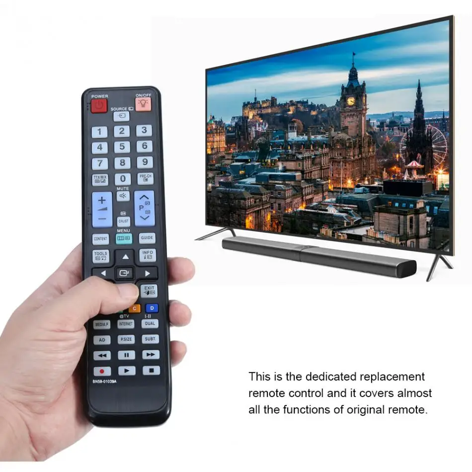 【高額売筋】 Control Remote Bn59-01039a For Back With Tv Smart 3d Samsung アクセサリ