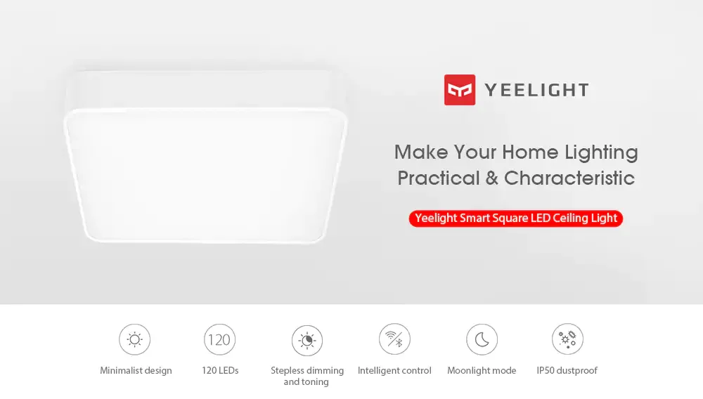 XIAOMI MIJIA Yeelight потолочный светильник плюс умный светодиодный ночник, светильник для спальни, гостиной, лампа с управлением от пыли