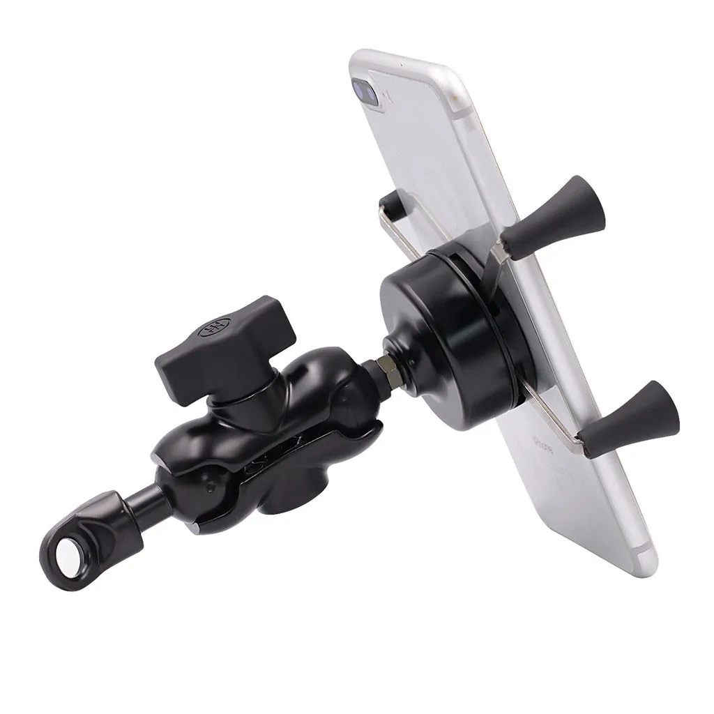INS HOT Black Aluminum Mobile Phone Holder Bracket for Electro motorcycle Motorcycle Multifunction Devices