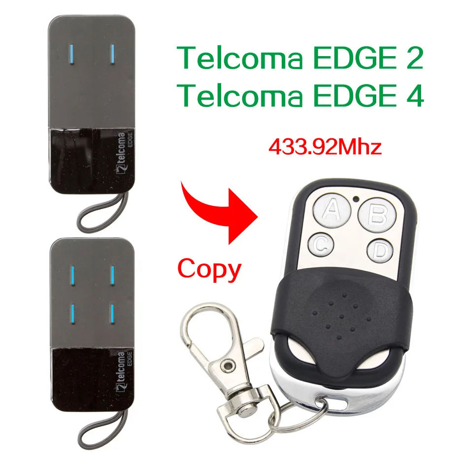 Телкома EDGE2 или телкома гараж пульт дистанционного управления Дубликатор 433 92 МГц