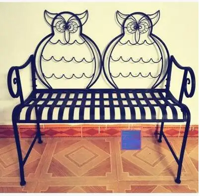 Special Price European style double single owl chair. Iron arts desk chair. Bar chair. Table. Dining chair