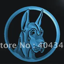 LB670-отличный немецкий дог Enseigne Lumineuse световая вывеска