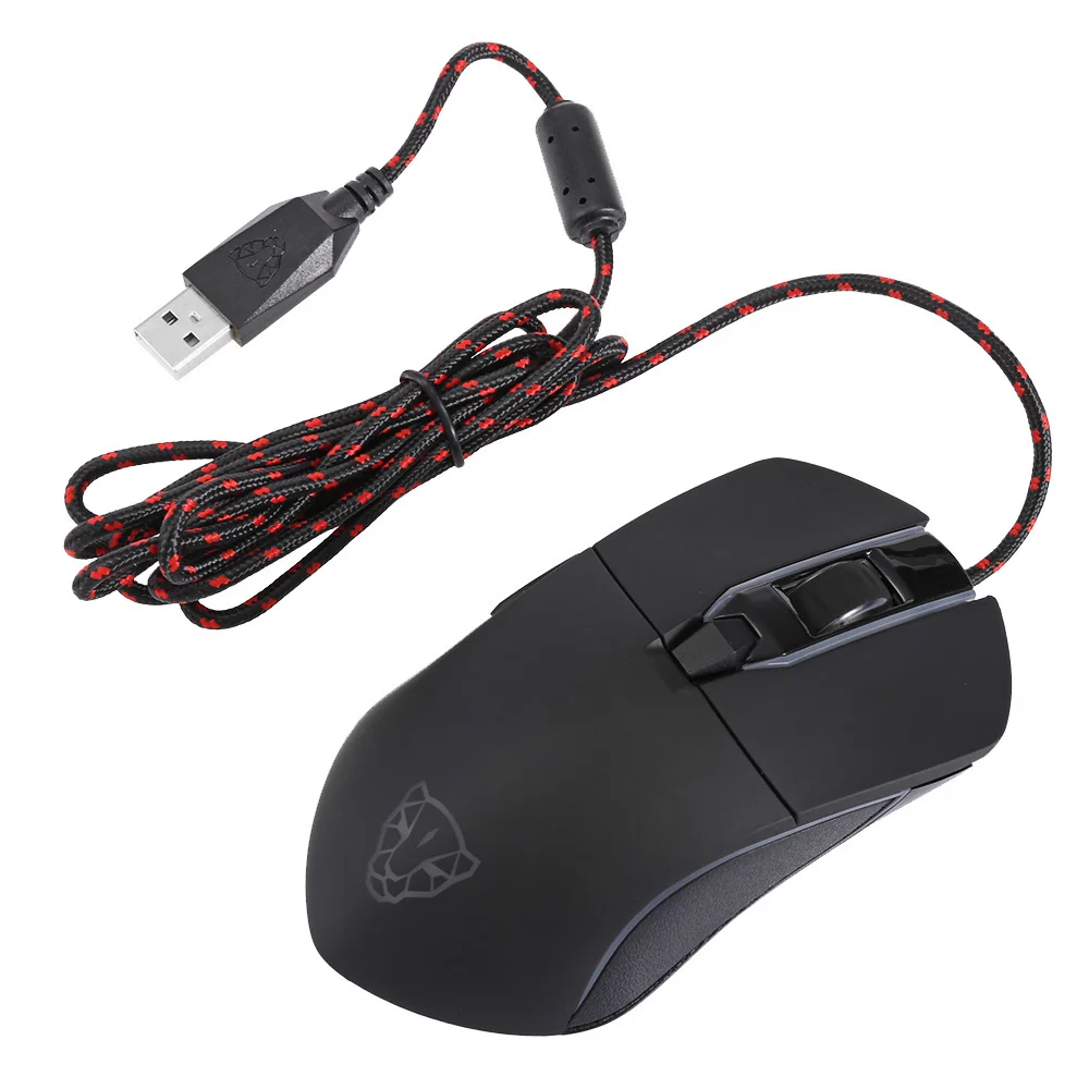 Motospeed V30 игровая мышь Профессиональная Регулируемая 3500 точек/дюйм разрешение USB