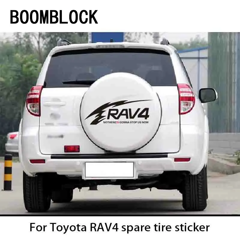 BOOMBLOCK автомобильный Стайлинг Запасная шина декоративная наклейка для Toyota RAV4