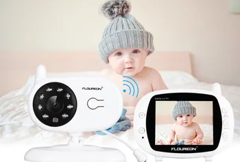 

SP850 3.5'' Digital Wireless Baby Monitor LCD Display Video Nanny Security Camera Temperature 2 Way Talk Night Vision
