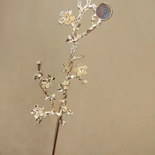 MINGXUAN 2 шт./лот палочки для волос 4 цвета покрытые шпильки для волос кабошон 10 мм установка Пустой Базы для женщин Изготовление ювелирных изделий 120 мм длина