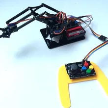 DIY манипулятор Робо-рука механический захват Arduino люкс