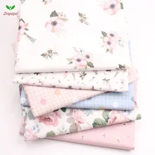 6pic/лот 40*50 см хлопок ткань Tecidos Лоскутные материалы для шитья женская сумка Подушка платье tissu ткань для самодельных кукольных платьев ткани k351