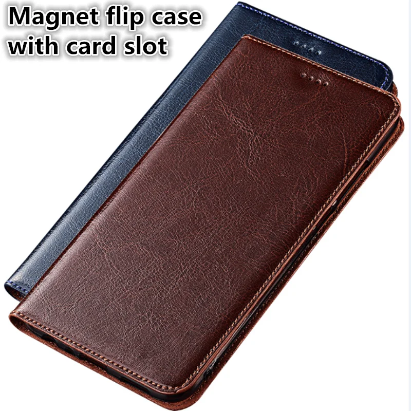  SS09 Genuine leather phone bag with card slot for Asus ZenFone 3 Deluxe ZS550KL phone case for ZenF