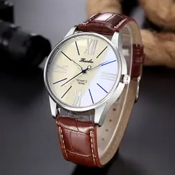 Новый роскошный модный бренд кварцевые часы для мужчин женщин Повседневное кожа бизнес Браслет Наручные Мужской Relogio Masculino