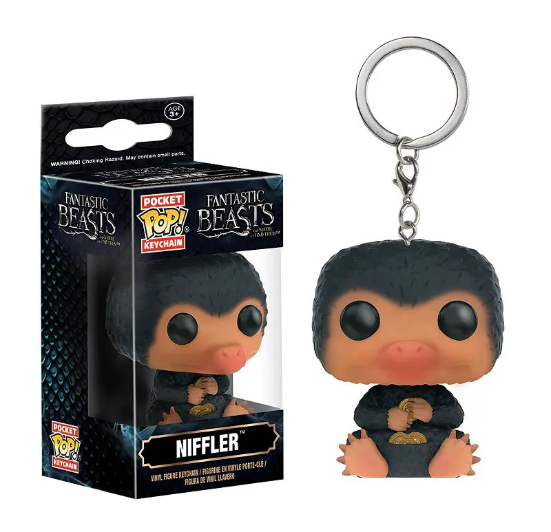 NIFFLER FUNKO POP Wonder Woman игрушка бэймакс история алддин Вегета Игра престолов Брелок фигурка - Цвет: NIFFLER