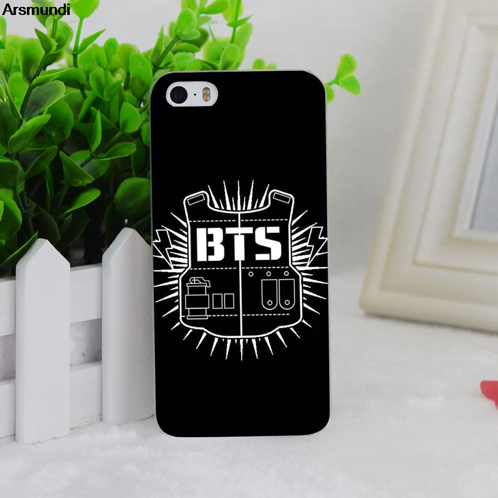 

Arsmundi Bts Esercito Manado Phone Cases for iPhone 4S 5C 5S 6S 7 8 Plus XR XS Max for X S7 S8 6 Case Soft TPU Rubber Silicone