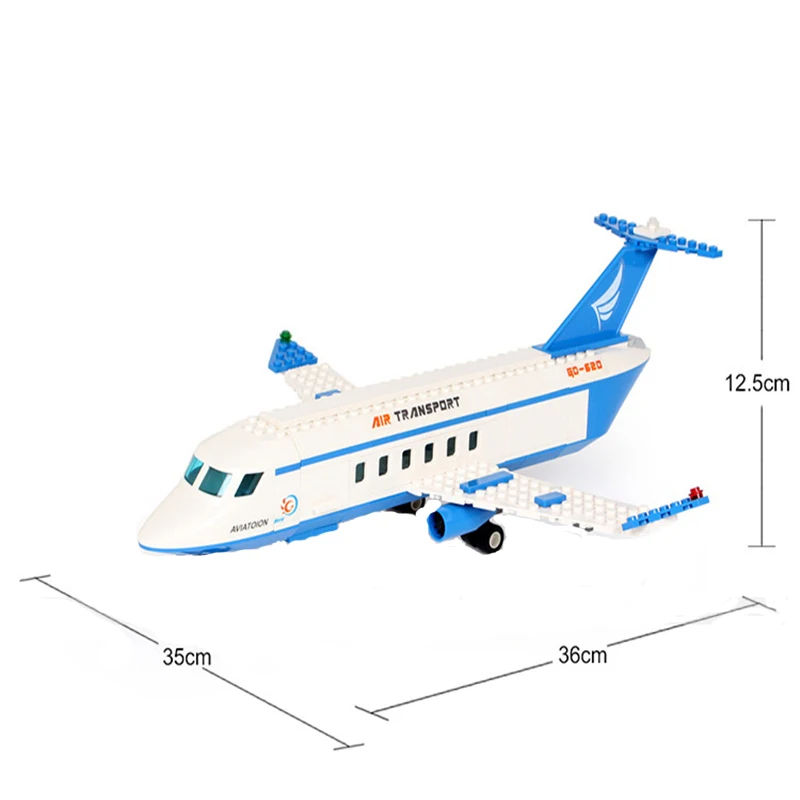 Фигурки самолетов строительные блоки космический порт космический челнок блоки город DIY кирпичи образовательные Классические игрушки для детей подарок