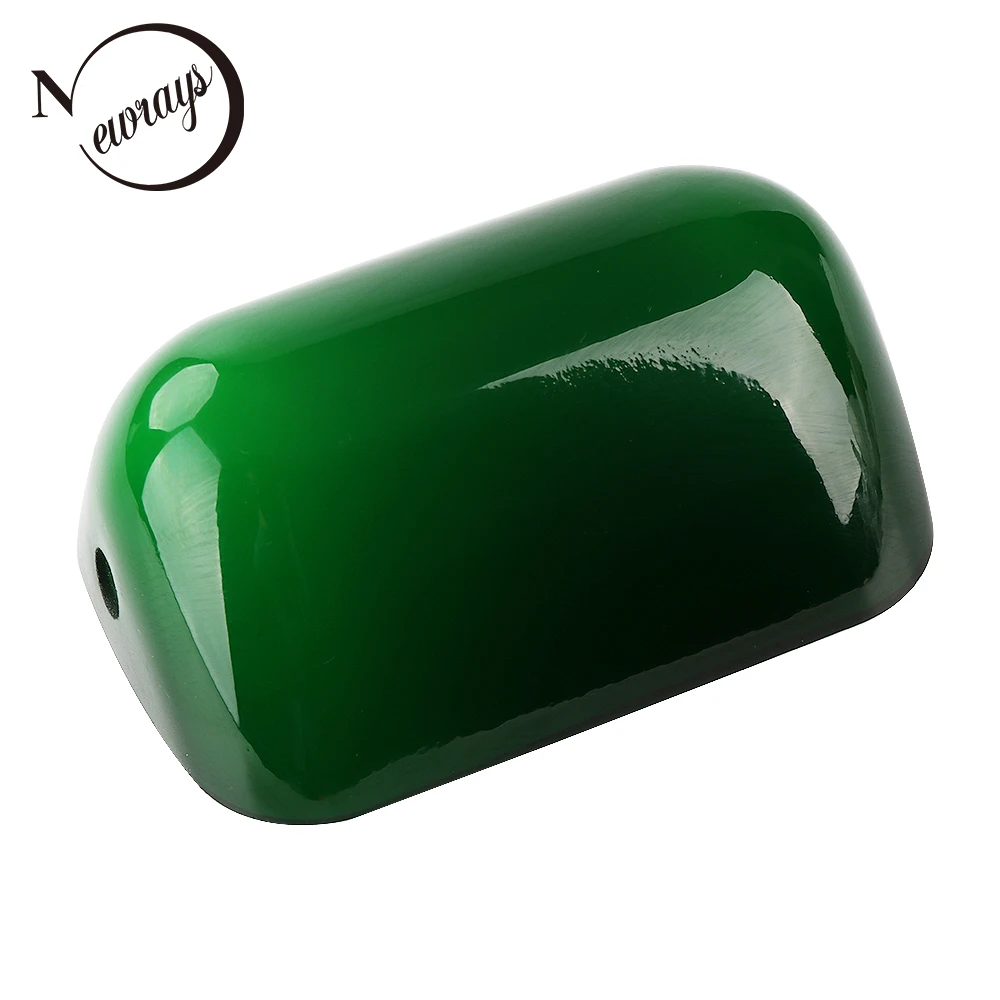 replacement green glass shade for bankers lamp