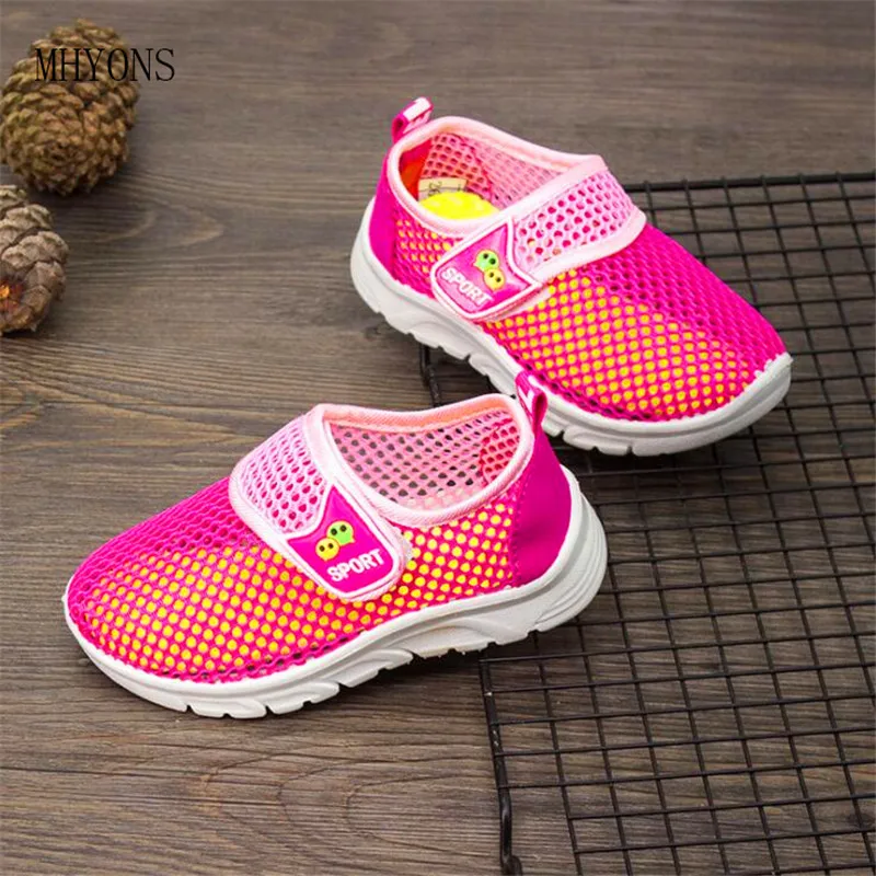 MHYONS 2019 New Kids Shoes Summer Non-slip Children Net Shoes Girls Fashion Sandals Multicolor Princess Sandals Boys Sneakers MHYONS 2019 New Kids Shoes Summer Non-slip Children Net Shoes Girls Fashion Sandals Multicolor Princess Sandals Boys Sneakers