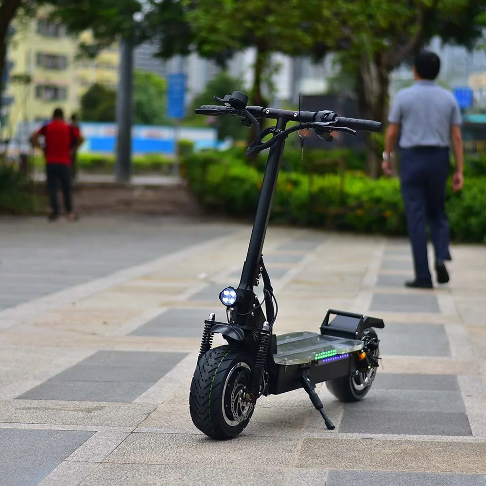 

Dropshipping Powerful Electric Scooter Off Road Scooter Electrico 85KM/H 11'' Foldable Adult Two Wheels Scooter Electrique Motor