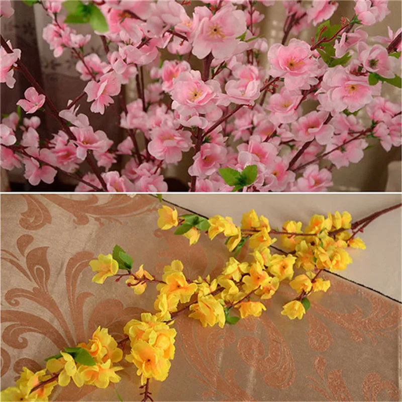 1 шт. 65 см искусственные цветы персиковый цветок имитация цветок для свадебного украшения домашнего декора