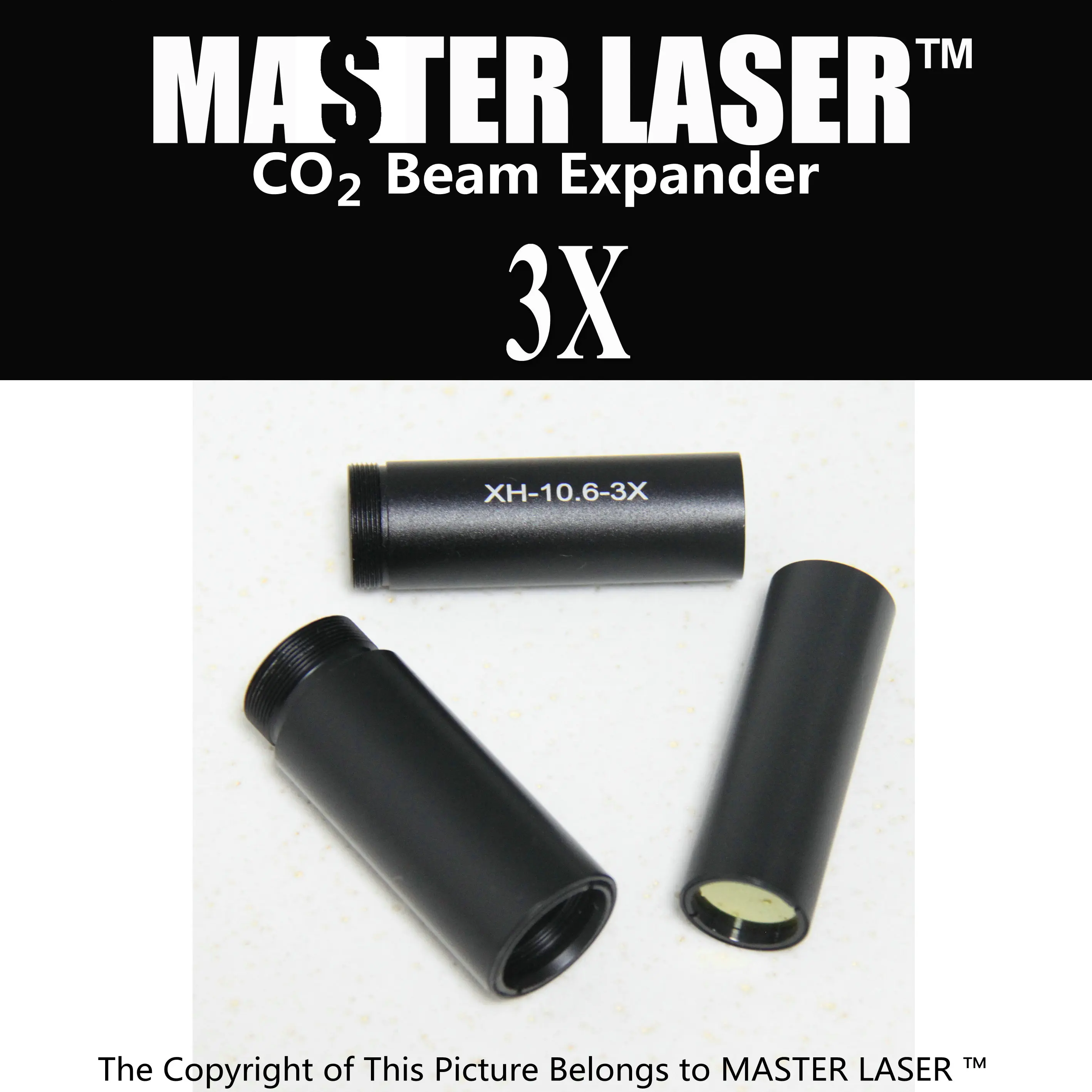 

3X Beam Expander for CO2 Non-metal Laser Cutting and Engraving Machine