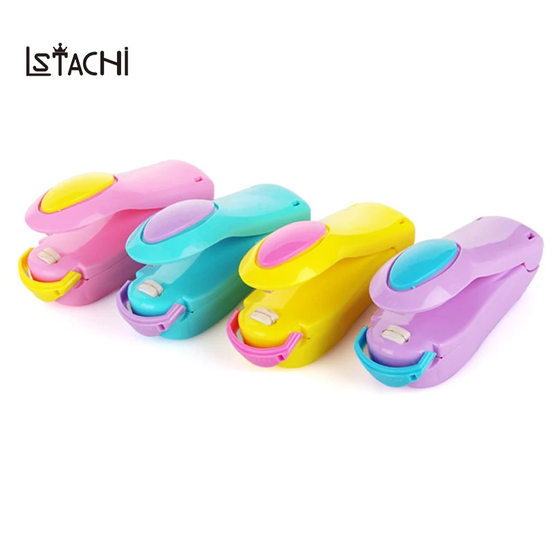

LSTACHi Creative Hand Hold Portable Mini Sealer Vacuum Packer for Food Electric Sealing ABS material High-temperature seal