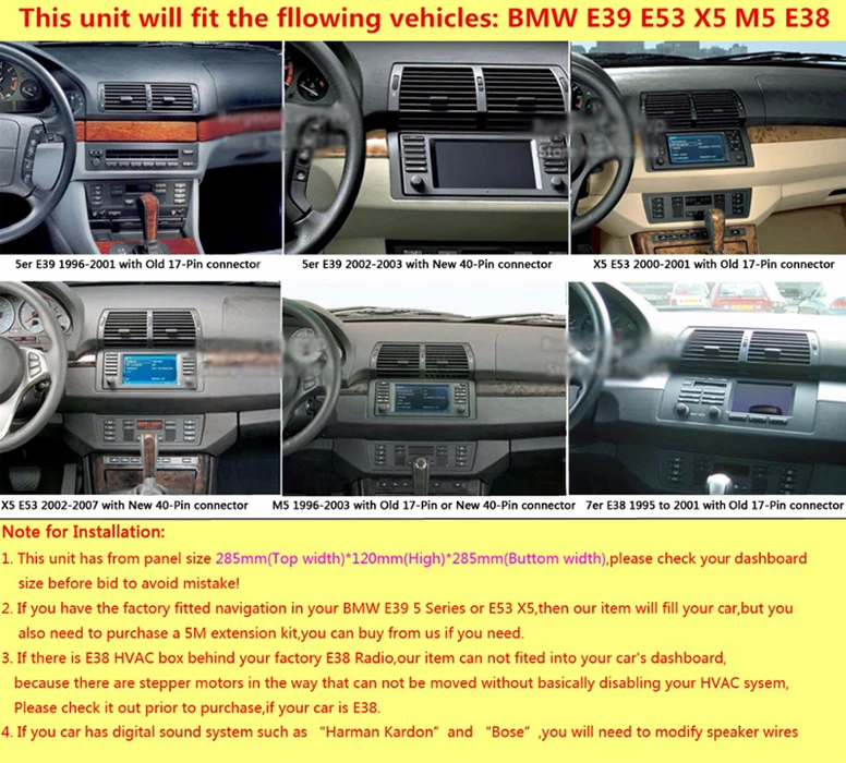 Best COIKA 9" Android 9.0 System Quad Core Car Multimedia Head Unit For BMW 5 Series E39 X5 E54 Touch Stereo WIFI Google 4G OBD DVR 1