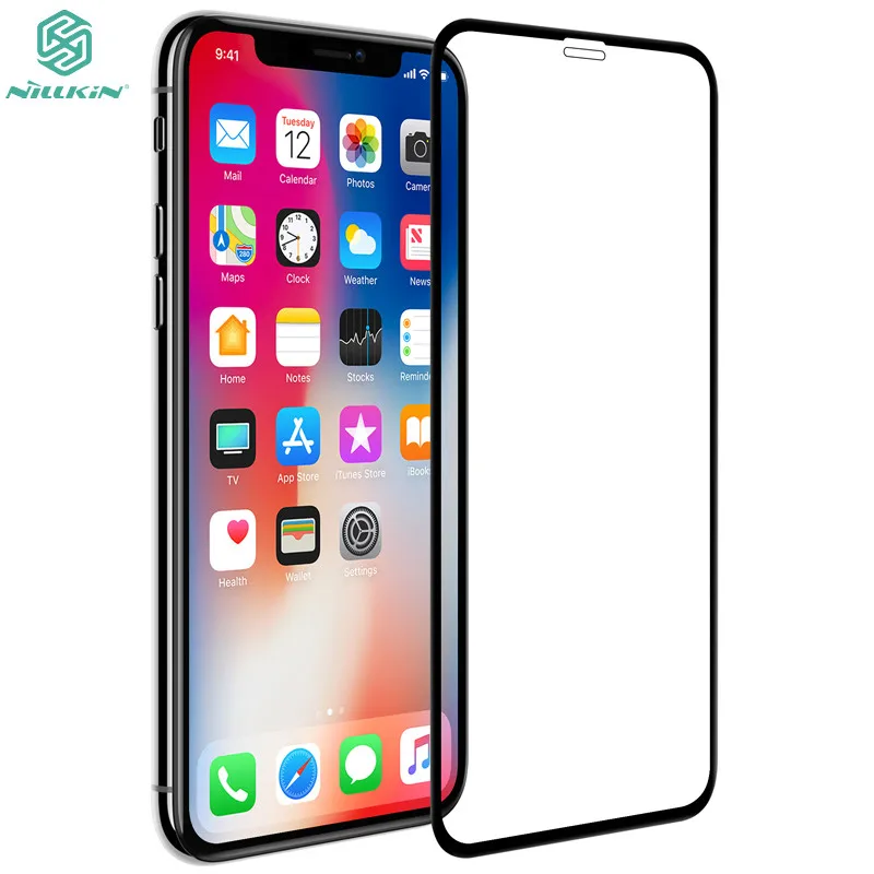 Пленка для экрана NILLKIN XD CP + MAX защита с круглыми краями iPhone X оригинальное
