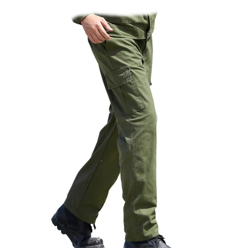 Online Baumwolle Tragen beständig Lose Camouflage Casual Military Hosen Arbeit Versicherung Hosen Männer der Armee Taktische Ausbildung Hosen
