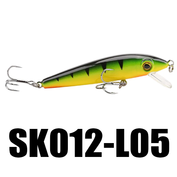 SeaKnight SK012 Воблер для мелкой рыбы 6 г 70 мм 0-0,6 м 1 шт. плавающая приманка искусственная приманка жесткая рыболовная приманка Морская Рыбалка снасти - Цвет: Зеленый