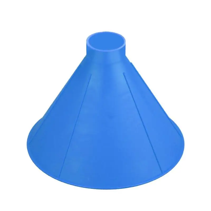 Removable Cone Shaped Scrape Windshield Ice Scraper Funnel Car Glass Scraper Ice Snow Remover Deicer Cone Deicing Tool Scraping - Цвет: B3 Only Base