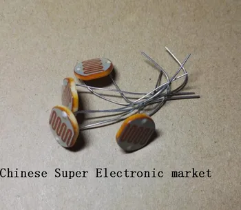 

50PCS 12528 Light Sensitive Resistor 12mm Photoresistor Resistor GL12528 LDR Dependent Resistance