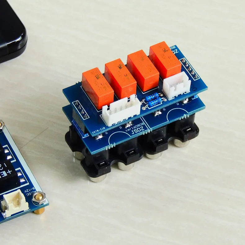 Remote Volume Audio Input Choose Motor Pot Preamp Board With On / Off Control