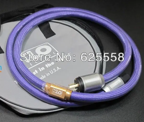 

Hifi audio Limited Edition XLO LE2-10 AC power cable power cords 1.83M