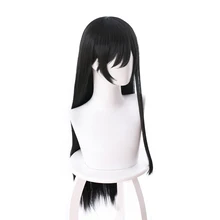 Цветет в вас ягата Кими ни нару Нанами Туко парик длинные прямые черные волосы косплей парик