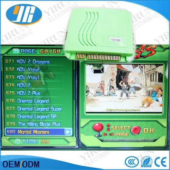 

HDMI 680 in 1 Jamma Arcade Game PCB board cartridge /jamma Multi game board support LCD HDMI