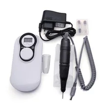 Сверлильный станок для ногтей 30000 об/мин портативный Перезаряжаемый педикюр сильная полировка электрическая машина для маникюра инструменты для ногтей