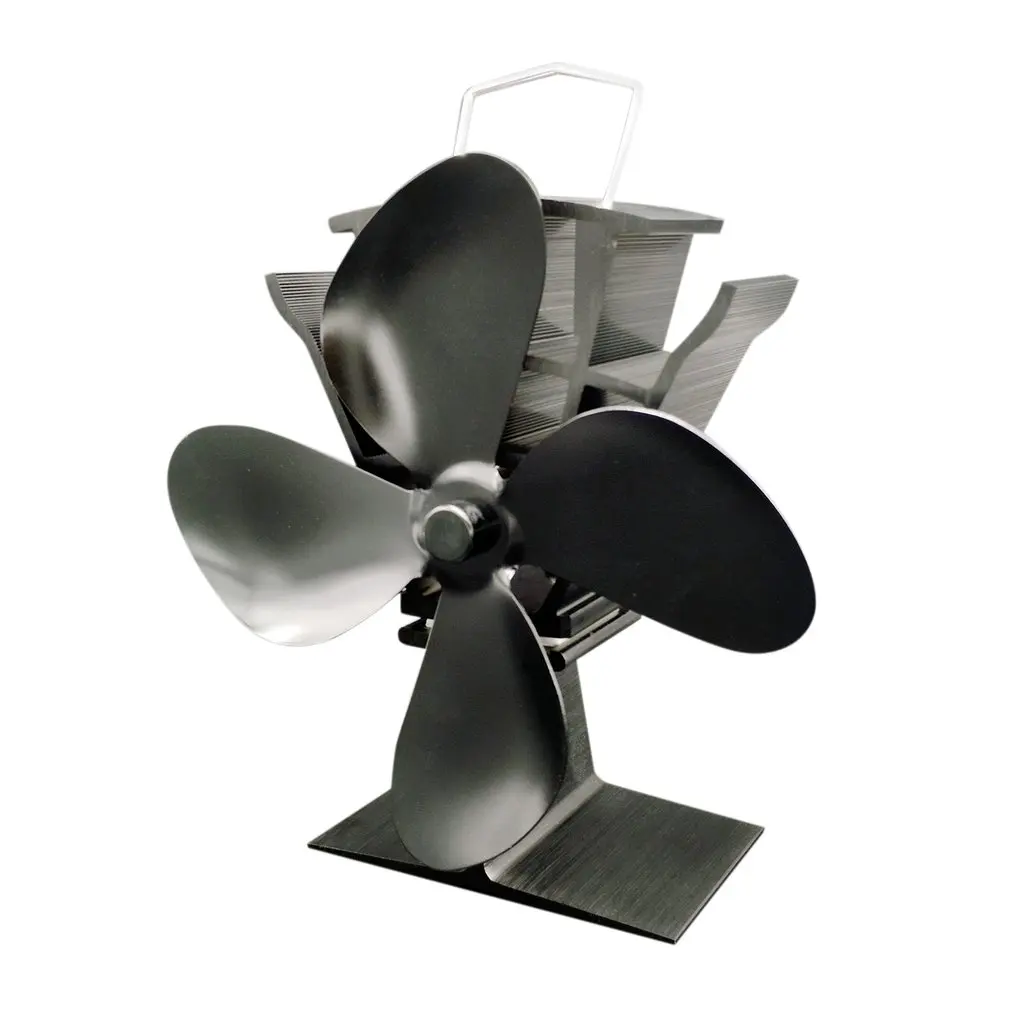 

Hot Sale Fireplace Stove Aluminium Blower Fan 4 Blades Fans with High Efficiency Quiet Operation Promotion Sale
