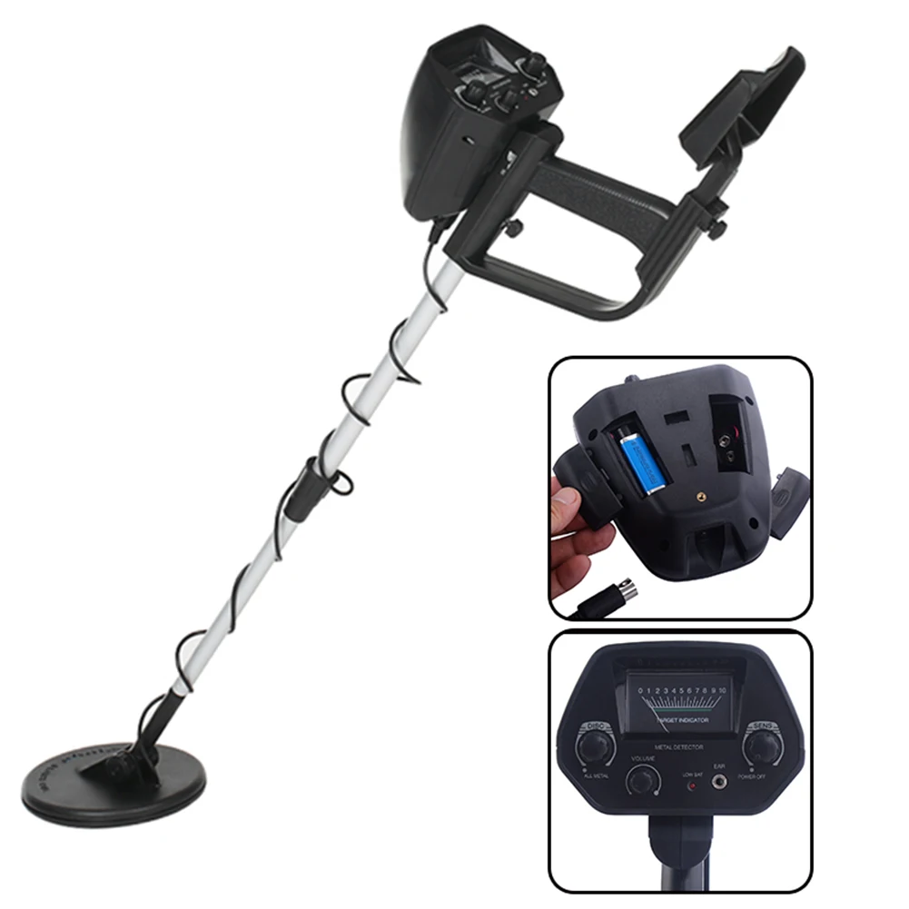 

Protable Underground Metal Detector Gold Treasure Metal Finder Hunter Under Shallow Water Length Adjustable