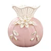 Modern Art Ceramic Vase Pink & Blue Stereoscopic Flower Home Decor Wedding Centerpieces Artistic Design 5
