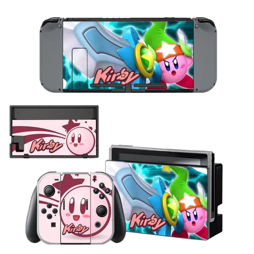 Сменные наклейки Switch Skin kirby Nintendo, сменные наклейки, совместимые с консолью Nintendo doswitch, Joy-Con, контроллером - Цвет: YSNS0501